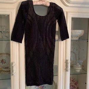 Bebe bodycon Dress NWOT petite small Black